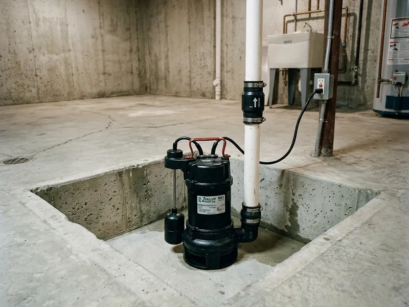 Sump Pump Installation Plumber in Hope, ND